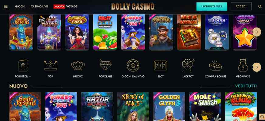 Dolly Casino screenshot 2