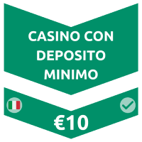 casino con deposito minimo 10 euro