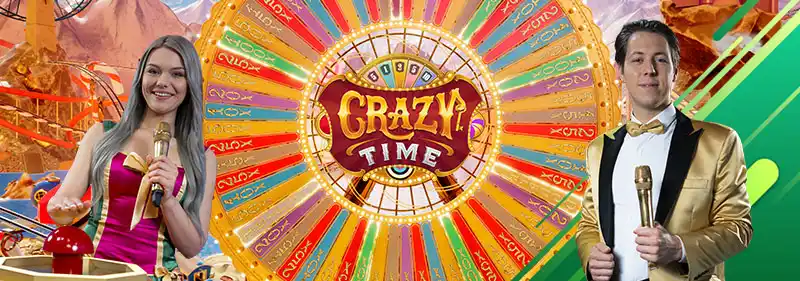 crazy time banner