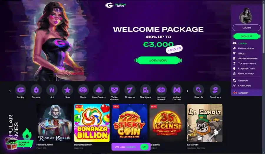 glitchspin casino